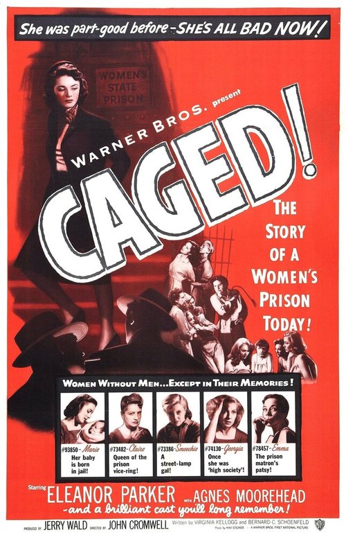 Обложка (Постер) В клетке / Caged (1950) SATRip Обложка (Постер) В клетке / Caged (1950) SATRip