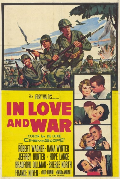 Обложка (Постер) В любви и войне / In Love and War (1958) SATRip Обложка (Постер) В любви и войне / In Love and War (1958) SATRip