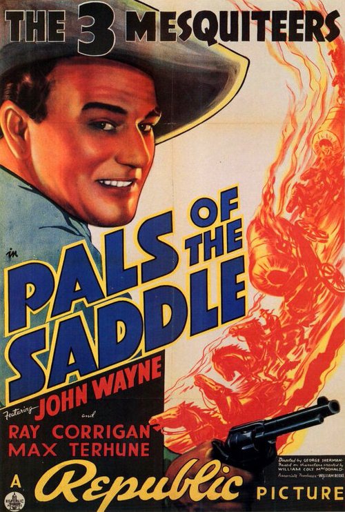 Обложка (Постер) В одном седле / Pals of the Saddle (1938) SATRip Обложка (Постер) В одном седле / Pals of the Saddle (1938) SATRip