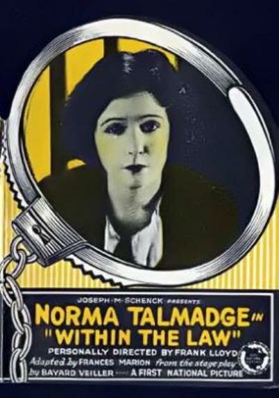 Обложка (Постер) В рамках закона / Within the Law (1923) SATRip