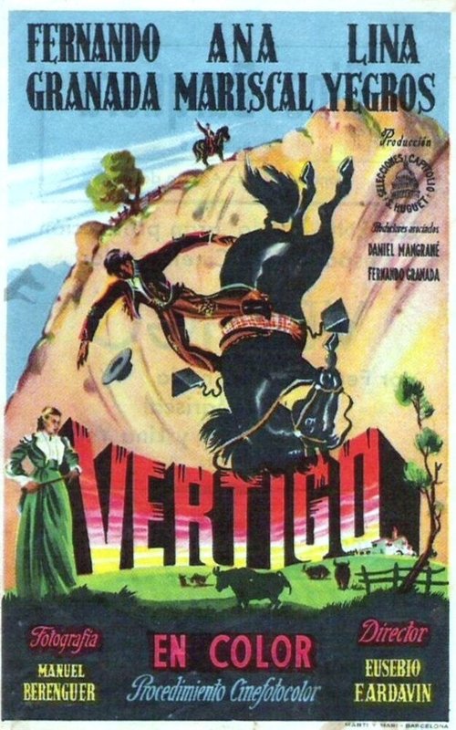 Обложка (Постер) Vértigo (1953) SATRip Обложка (Постер) Vértigo (1953) SATRip