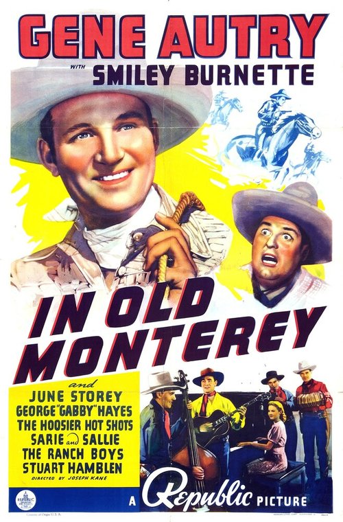Обложка (Постер) В старом Монтерее / In Old Monterey (1939) SATRip Обложка (Постер) В старом Монтерее / In Old Monterey (1939) SATRip