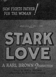 Обложка (Постер) В ущельях Калифорнии / Stark Love (1927) SATRip