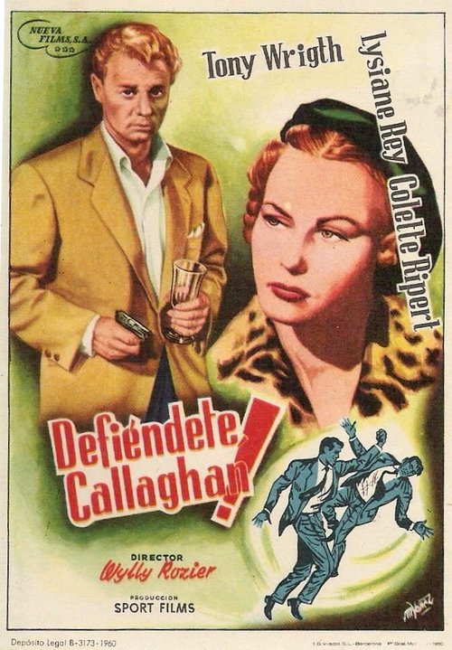 Обложка Вам ясно... Каллахен! / À toi de jouer... Callaghan!!! (1955) 