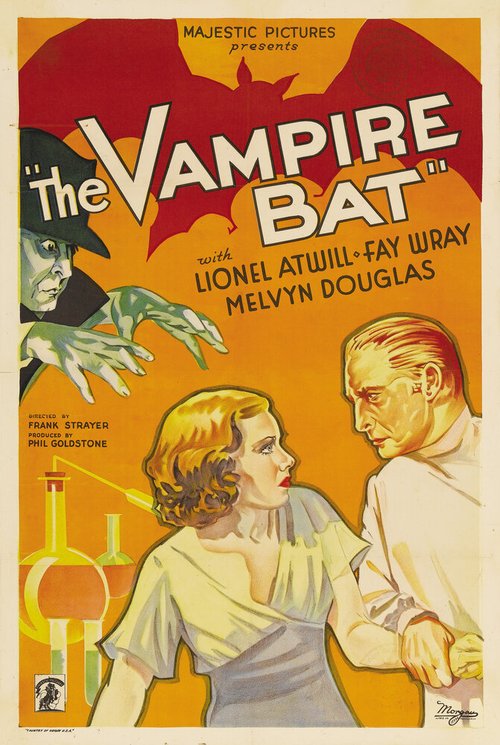 Обложка (Постер) Вампир-летучая мышь / The Vampire Bat (1933) SATRip