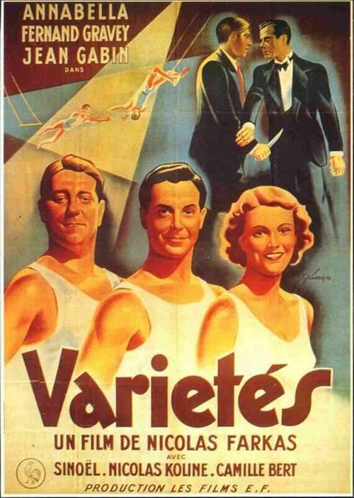 Обложка (Постер) Варьете / Variétés (1935) SATRip