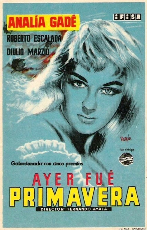 Обложка (Постер) Вчера была весна / Ayer fue primavera (1955) SATRip Обложка (Постер) Вчера была весна / Ayer fue primavera (1955) SATRip