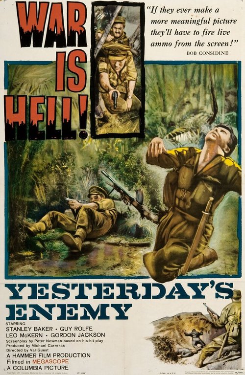Обложка (Постер) Вчерашний враг / Yesterday's Enemy (1959) SATRip Обложка (Постер) Вчерашний враг / Yesterday's Enemy (1959) SATRip