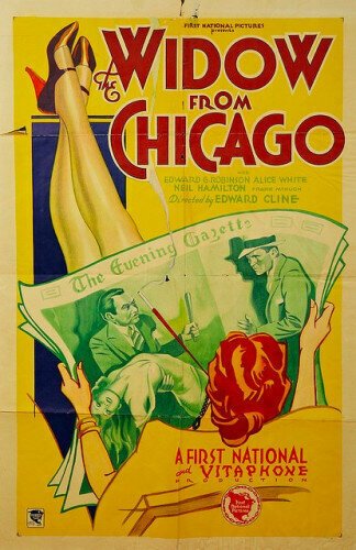 Обложка (Постер) Вдова из Чикаго / The Widow from Chicago (1930) SATRip