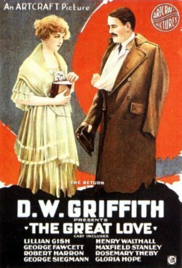 Обложка (Постер) Великая любовь / The Great Love (1918) SATRip