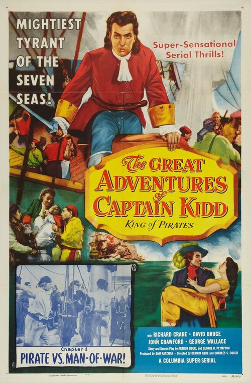 Обложка (Постер) Великие приключения Капитана Кидда / The Great Adventures of Captain Kidd (1953) SATRip Обложка (Постер) Великие приключения Капитана Кидда / The Great Adventures of Captain Kidd (1953) SATRip