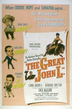 Обложка (Постер) Великий Джон Л. / The Great John L. (1945) SATRip Обложка (Постер) Великий Джон Л. / The Great John L. (1945) SATRip