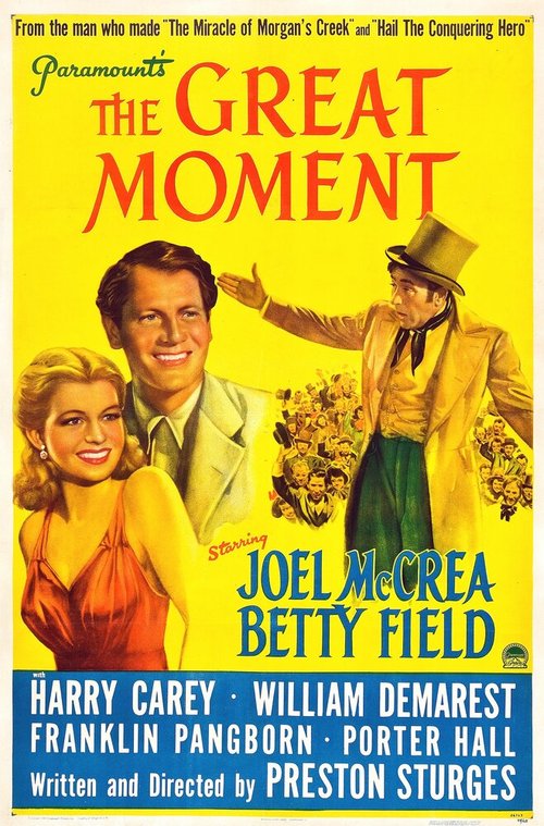 Обложка (Постер) Великий момент / The Great Moment (1944) SATRip