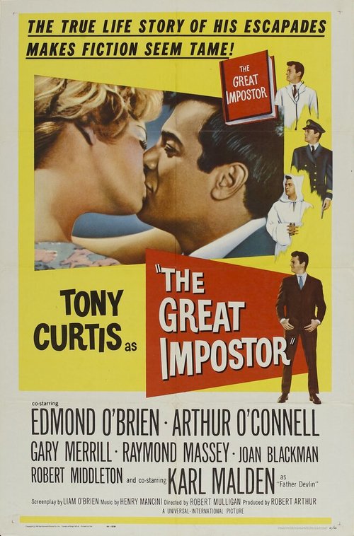 Обложка (Постер) Великий самозванец / The Great Impostor (1960) SATRip Обложка (Постер) Великий самозванец / The Great Impostor (1960) SATRip