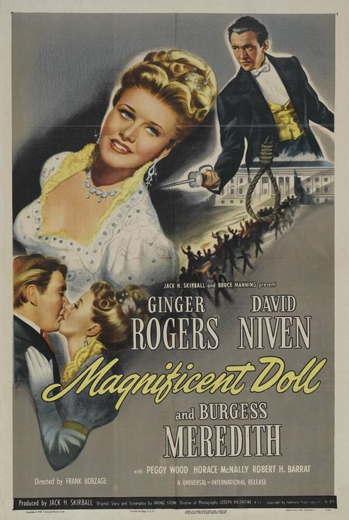 Обложка (Постер) Великолепная кукла / Magnificent Doll (1946) SATRip Обложка (Постер) Великолепная кукла / Magnificent Doll (1946) SATRip