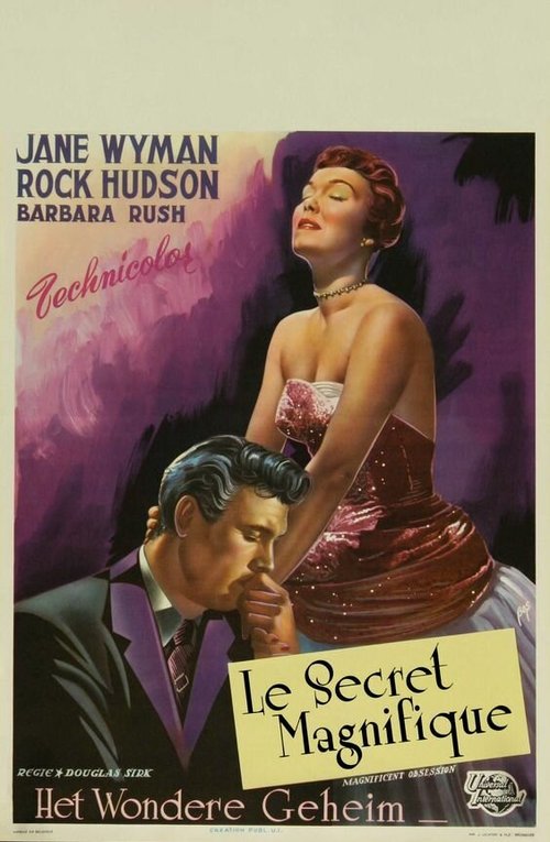 Обложка Великолепная одержимость / Magnificent Obsession (1954) 