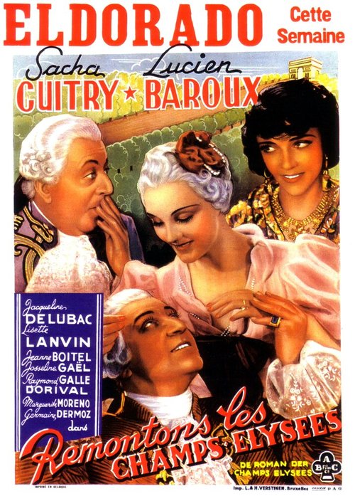 Обложка (Постер) Вернемся на Елисейские поля / Remontons les Champs-Élysées (1938) SATRip Обложка (Постер) Вернемся на Елисейские поля / Remontons les Champs-Élysées (1938) SATRip