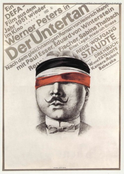 Обложка (Постер) Верноподданный / Der Untertan (1951) SATRip