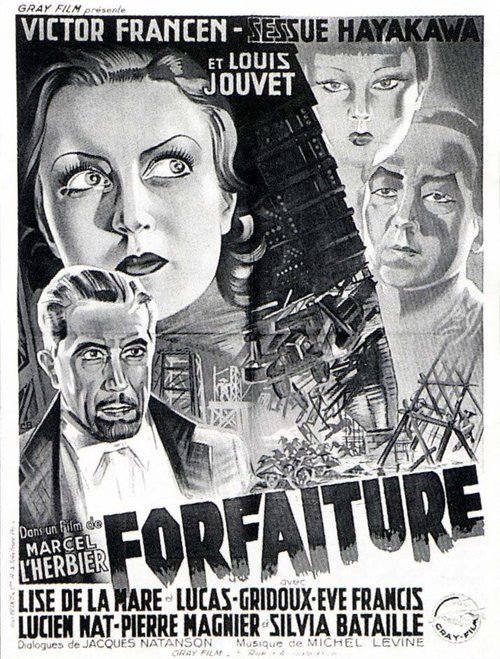 Обложка (Постер) Вероломство / Forfaiture (1937) SATRip Обложка (Постер) Вероломство / Forfaiture (1937) SATRip