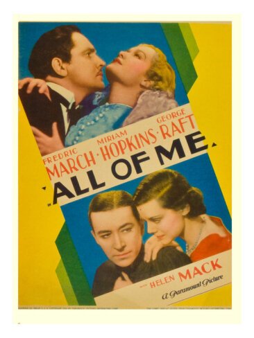 Обложка (Постер) Весь я / All of Me (1934) SATRip