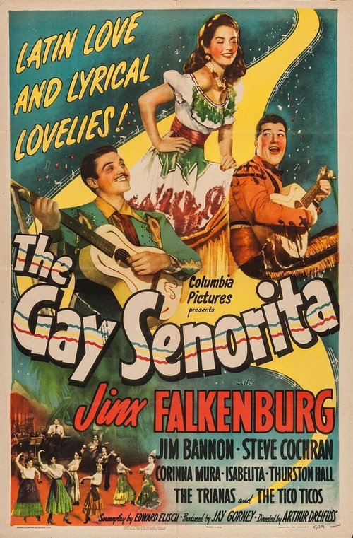 Обложка (Постер) Веселая сеньорита / The Gay Senorita (1945) SATRip Обложка (Постер) Веселая сеньорита / The Gay Senorita (1945) SATRip