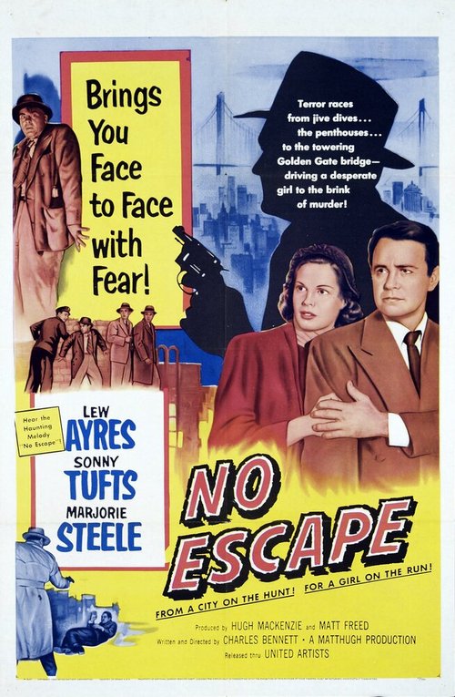 Обложка (Постер) Выхода нет / No Escape (1953) SATRip Обложка (Постер) Выхода нет / No Escape (1953) SATRip