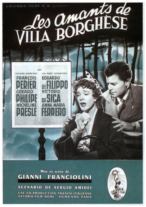 Обложка (Постер) Вилла Боргезе / Villa Borghese (1953) SATRip Обложка (Постер) Вилла Боргезе / Villa Borghese (1953) SATRip