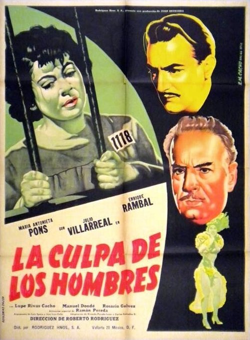 Обложка (Постер) Вина для мужчин / La culpa de los hombres (1955) SATRip Обложка (Постер) Вина для мужчин / La culpa de los hombres (1955) SATRip