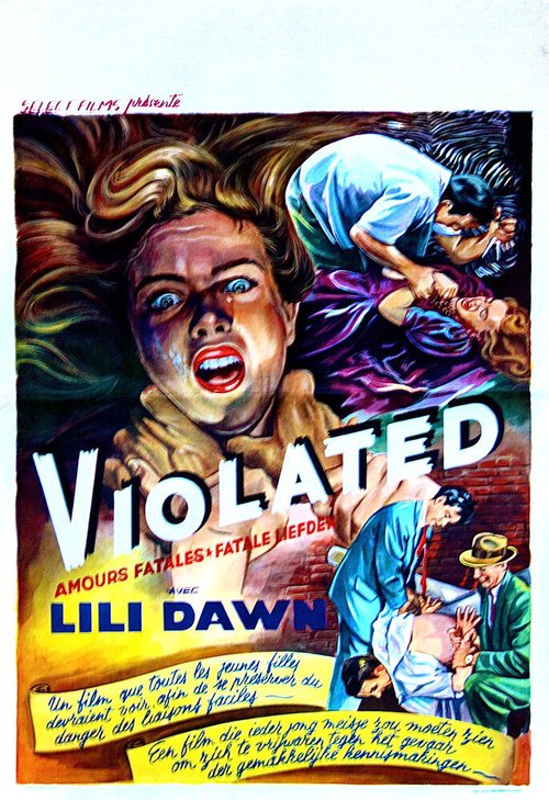 Обложка (Постер) Violated (1953) SATRip Обложка (Постер) Violated (1953) SATRip
