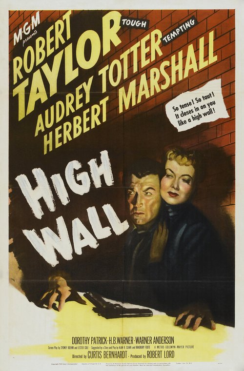 Обложка (Постер) Высокая стена / High Wall (1947) SATRip Обложка (Постер) Высокая стена / High Wall (1947) SATRip