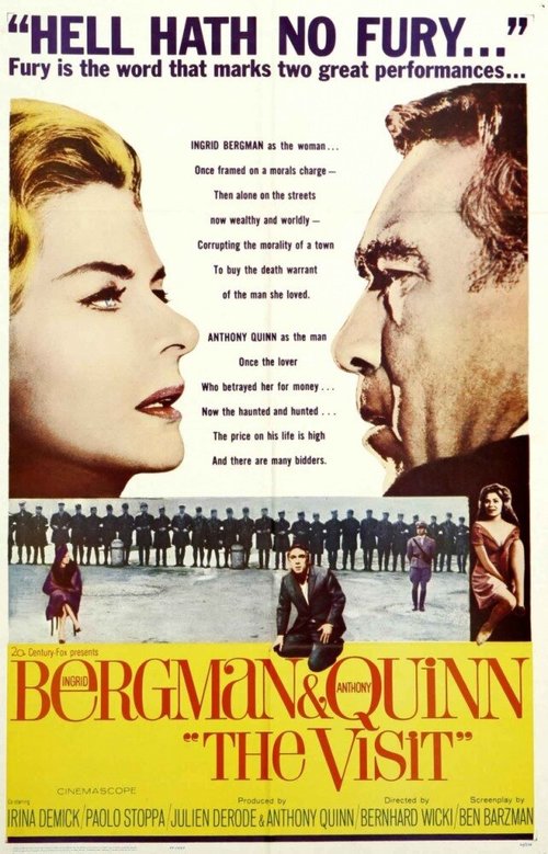 Обложка (Постер) Визит / The Visit (1964) SATRip Обложка (Постер) Визит / The Visit (1964) SATRip
