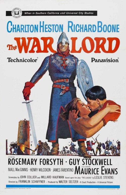 Обложка (Постер) Властелин войны / The War Lord (1965) SATRip