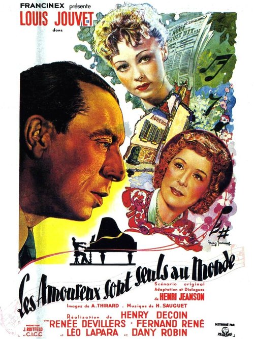 Обложка (Постер) Влюбленные одни на свете / Les amoureux sont seuls au monde (1948) SATRip Обложка (Постер) Влюбленные одни на свете / Les amoureux sont seuls au monde (1948) SATRip