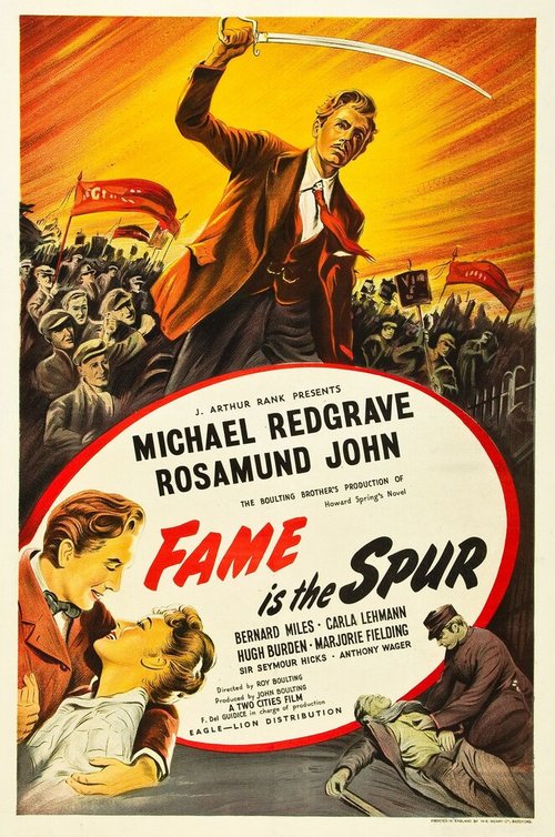 Обложка (Постер) Во имя славы / Fame Is the Spur (1947) SATRip