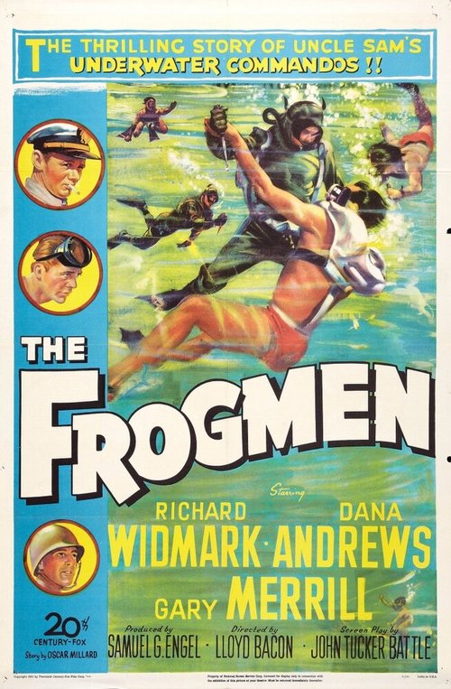Обложка (Постер) Водолазы / The Frogmen (1951) SATRip Обложка (Постер) Водолазы / The Frogmen (1951) SATRip
