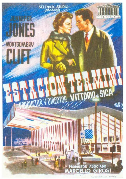 Обложка (Постер) Вокзал Термини / Stazione Termini (1953) SATRip Обложка (Постер) Вокзал Термини / Stazione Termini (1953) SATRip