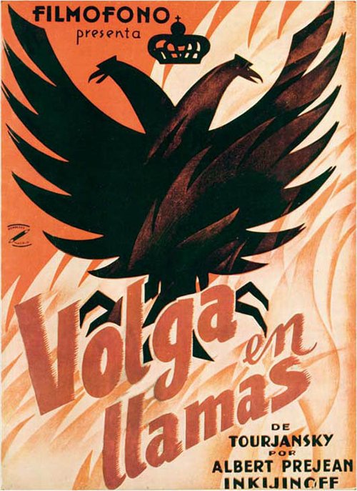 Обложка (Постер) Волга в пламени / Volga en flammes (1933) SATRip