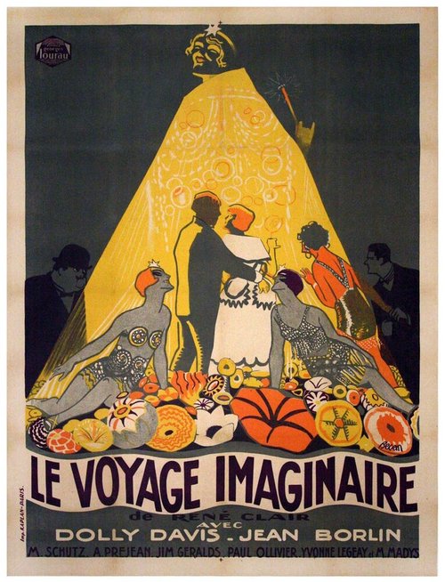 Обложка (Постер) Воображаемое путешествие / Le voyage imaginaire (1926) SATRip