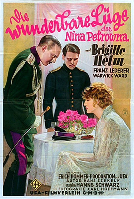 Обложка (Постер) Восхитительная ложь Нины Петровны / Die wunderbare Lüge der Nina Petrowna (1929) SATRip
