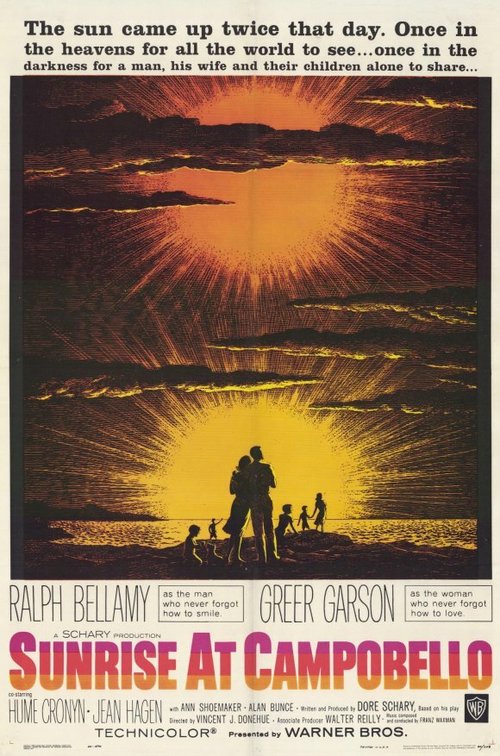 Обложка (Постер) Восход солнца в Кампобелло / Sunrise at Campobello (1960) SATRip
