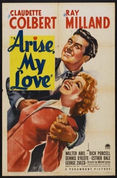 Обложка (Постер) Воскресни, любовь моя / Arise, My Love (1940) SATRip Обложка (Постер) Воскресни, любовь моя / Arise, My Love (1940) SATRip
