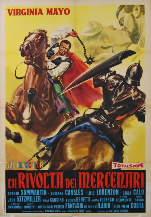 Обложка (Постер) Восстание наёмников / La rivolta dei mercenari (1961) SATRip