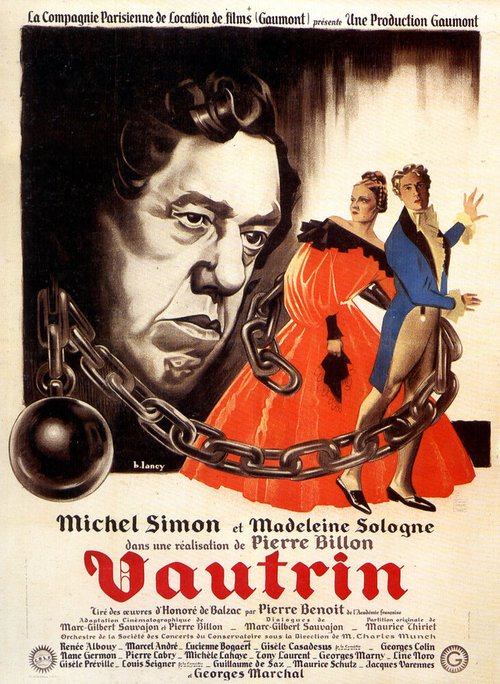 Обложка (Постер) Вотрен / Vautrin (1943) SATRip Обложка (Постер) Вотрен / Vautrin (1943) SATRip