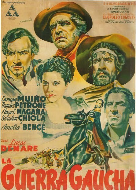 Обложка (Постер) Война гаучо / La guerra gaucha (1942) SATRip