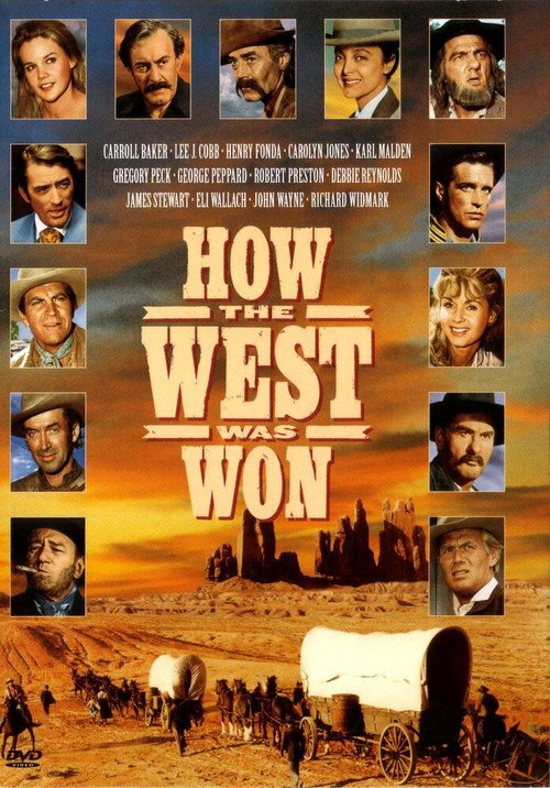 Обложка (Постер) Война на Диком Западе / How the West Was Won (1962) SATRip Обложка (Постер) Война на Диком Западе / How the West Was Won (1962) SATRip