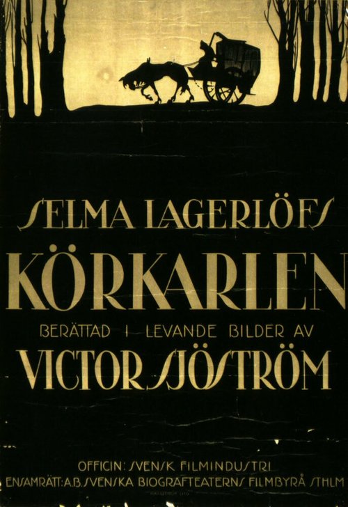 Обложка (Постер) Возница / Körkarlen (1920) SATRip