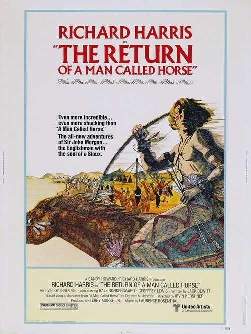 Обложка (Постер) Возвращение человека по имени Конь / The Return of a Man Called Horse (1976) SATRip