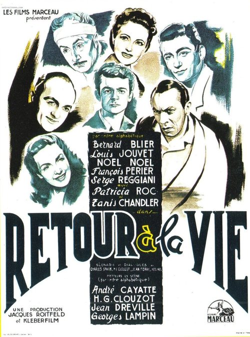 Обложка (Постер) Возвращение к жизни / Retour à la vie (1949) SATRip