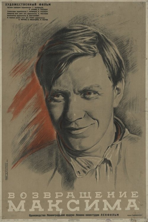 Обложка (Постер) Возвращение Максима (1937) SATRip