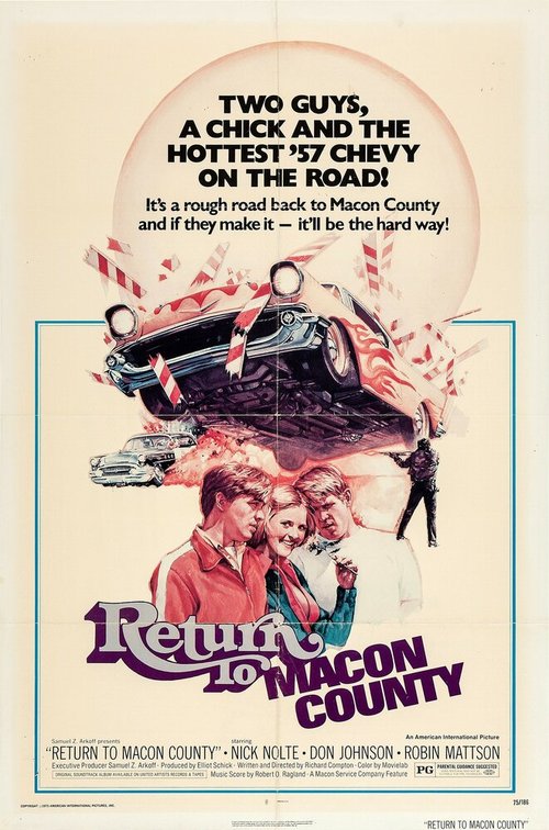 Обложка (Постер) Возвращение в округ Мэйкон / Return to Macon County (1975) SATRip